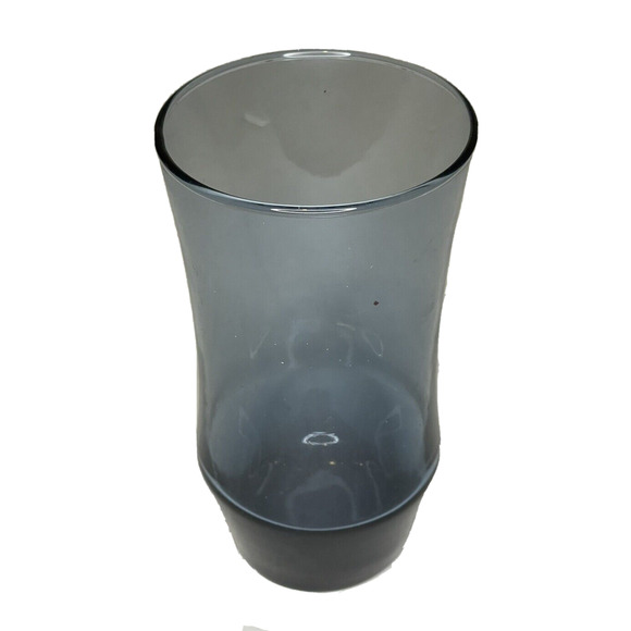 Libbey Apollo Blue vtg glass 13 Oz Flat Tumbler replacement limited ed 5.5 in - Picture 6 of 9